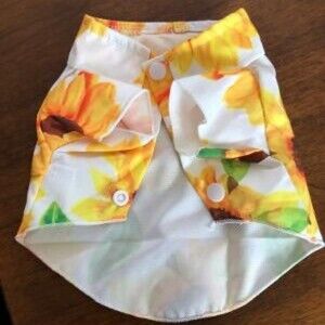 PETSIN Sunflower Print Pet Shirt NEW